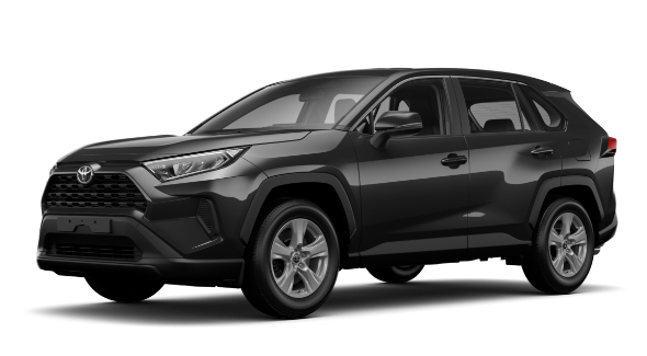 Black Toyota RAV4 Hybrid SUV